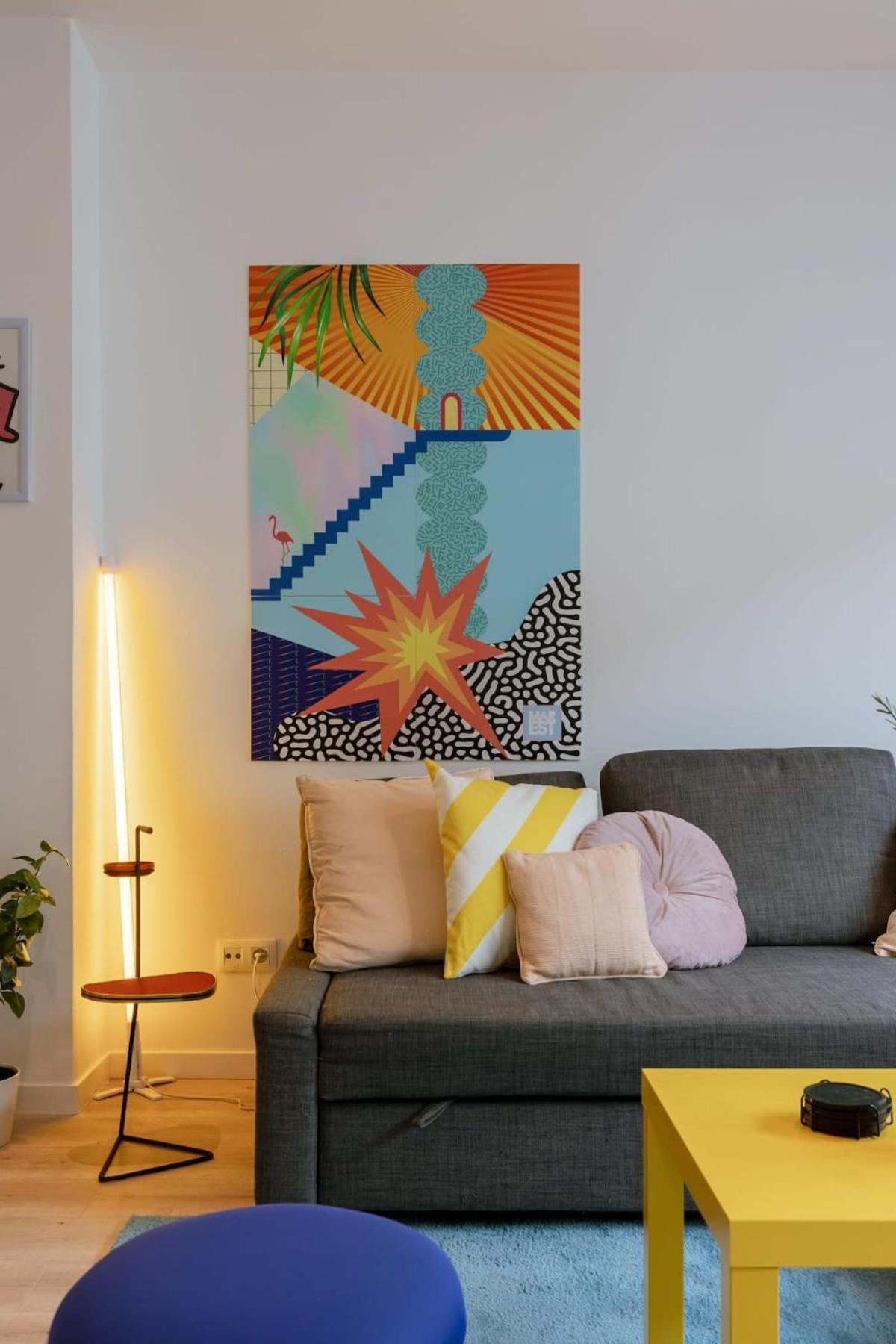 Colorful Pop Apartment In The Heart Of Antwerpen Exterior foto